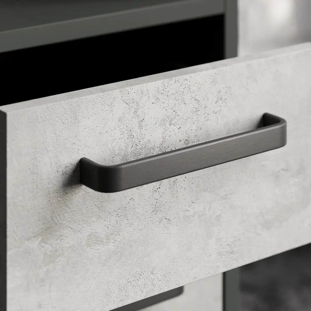 Стол письменный 110x75x50 см ЛДСП цвет графит/цемент Santreyd STLM-2078636 - Вид №8