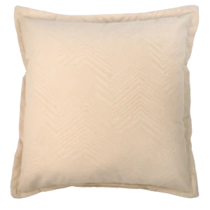 Подушка Азора 43x43 см цвет кремовый