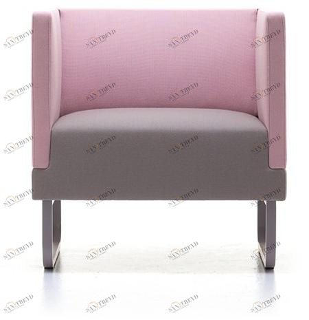 Ferrante Кресло с обивкой из ткани с подлокотниками Silence sun-id-1349016