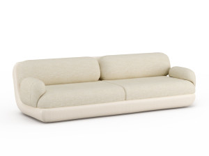 3-местный тканевый линейный диван