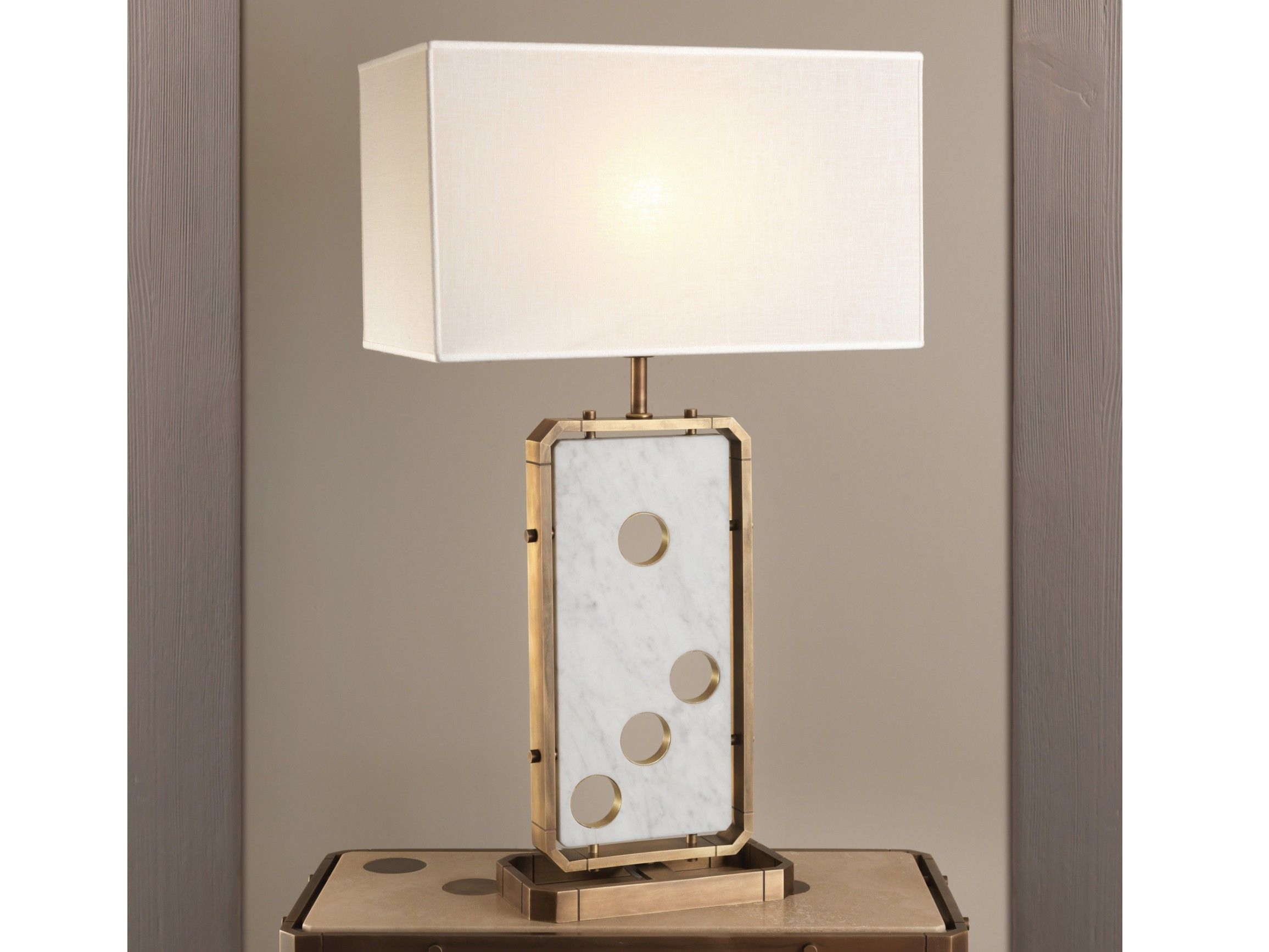 Мраморная настольная лампа OFFICINACIANI ARCH-00106969