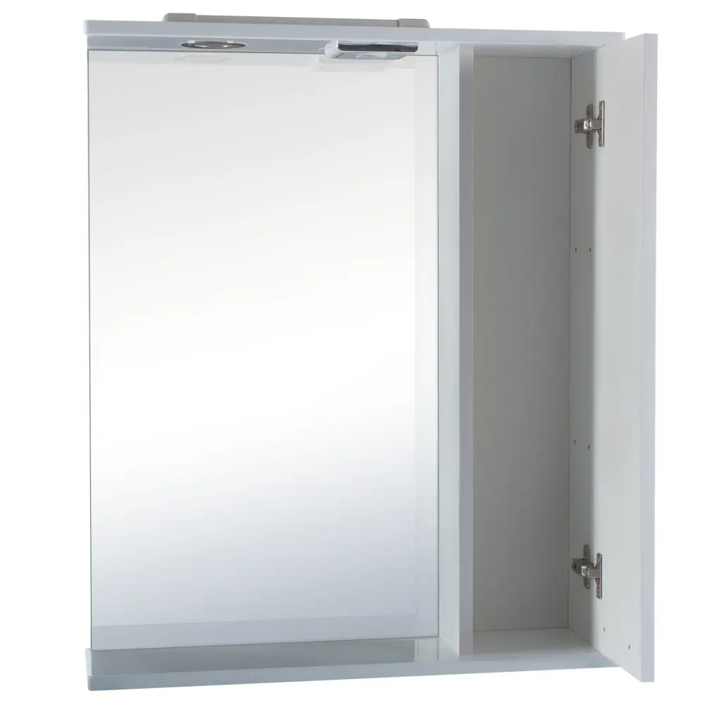 Шкаф зеркальный «Классик» 60 см цвет белый Santreyd STLM-2196203 - Вид №1