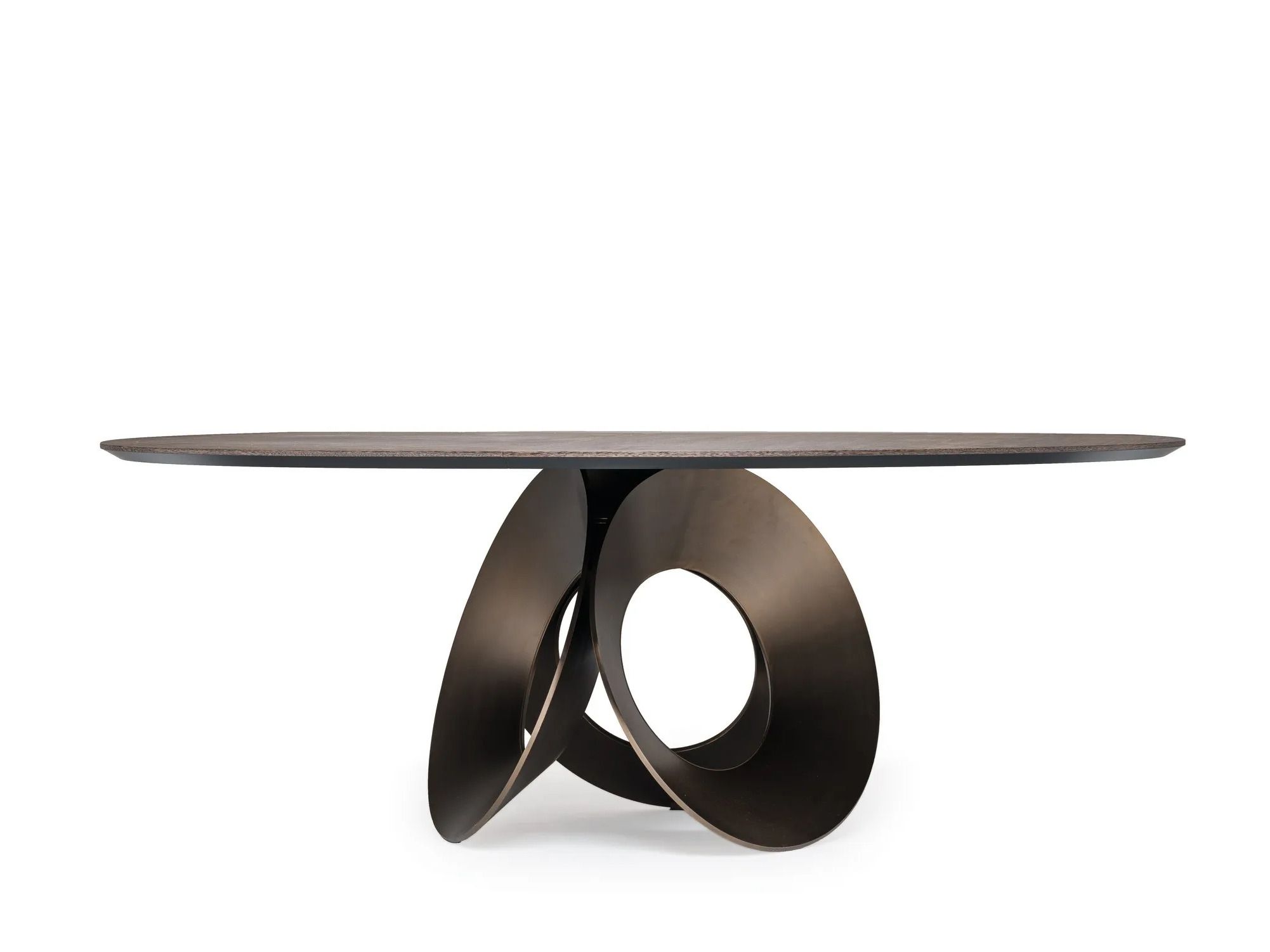 Круглый стол для гостиной из древесного волокна Arketipo ORACLE ARCH-00004122