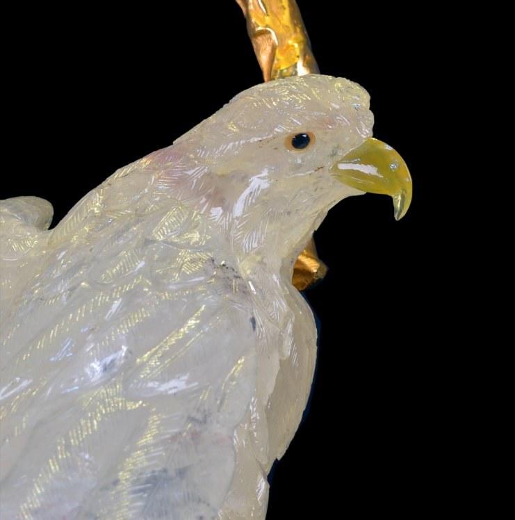 Tisserant Настольная лампа из хрусталя с прямым и отраженным светом  846  - Вид №2