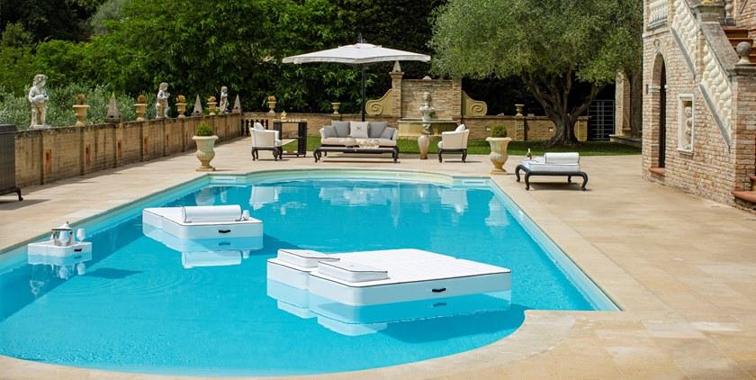 Samuele Mazza Outdoor Двуспальная плавающая кровать Canopo floating 61860 - Вид №3