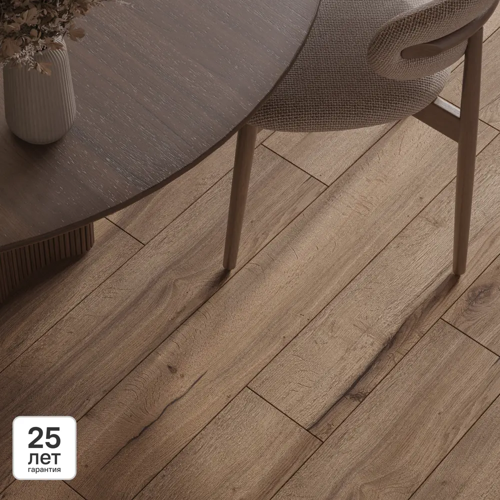 Ламинат KREAFORTA Дуб Неглинка 33 класс толщина 10 мм с фаской 1.74 м² STLM-2209746