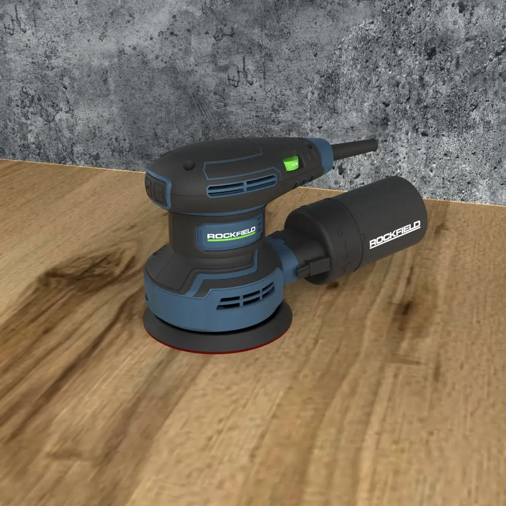 Эксцентриковая шлифмашина Rockfield RF40OS для профессиональной обработки поверхностей 89366510 STLM-0841087 - Вид №12