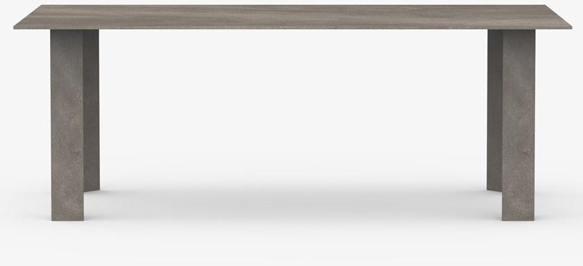 Miter Прямоугольный обеденный стол из керамогранита Lao sun-id-1494465 - Вид №1