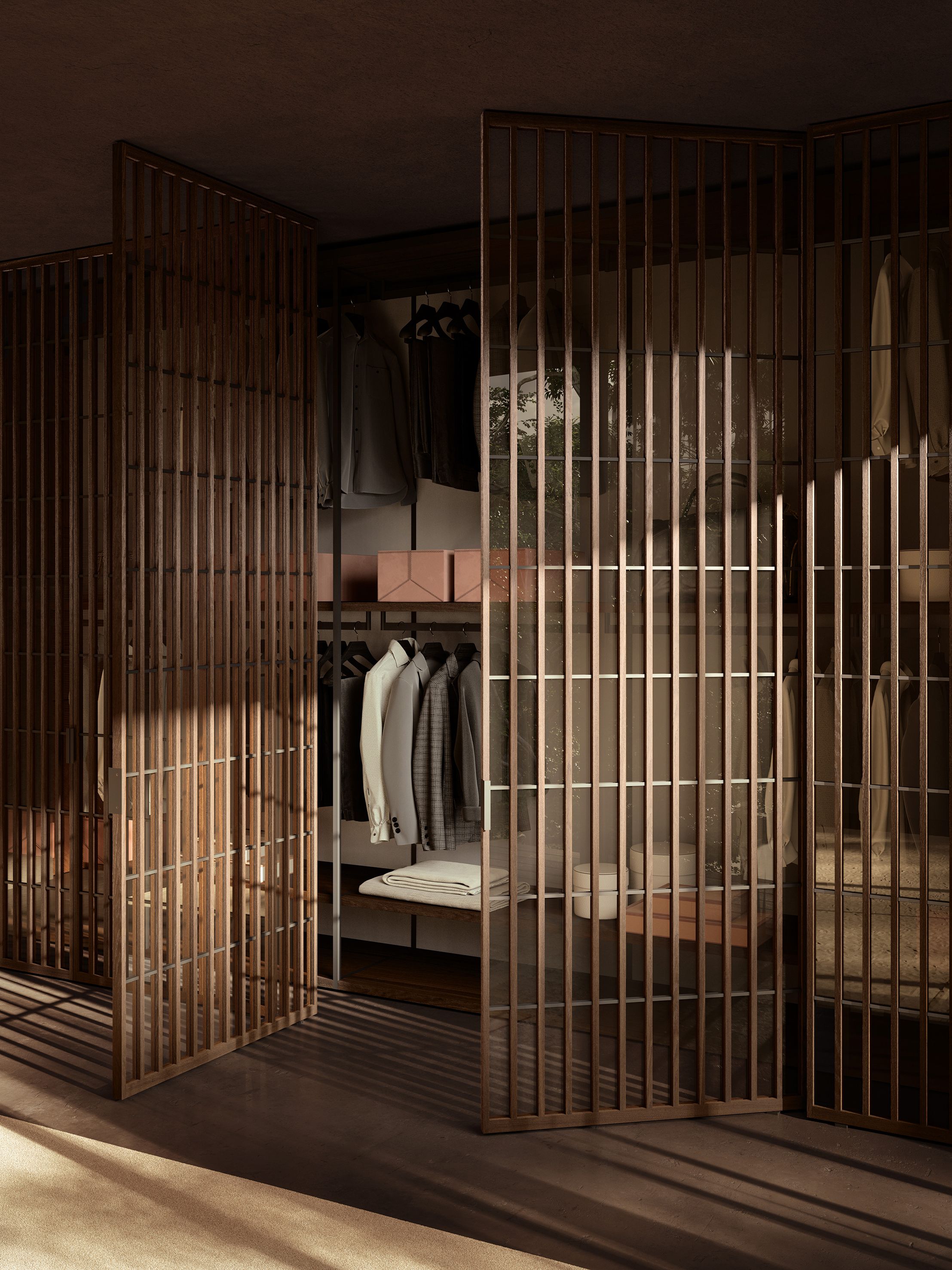 Модульный настенный шкаф с комодом Boffi Антиб ARCH-00090357 - Вид №5