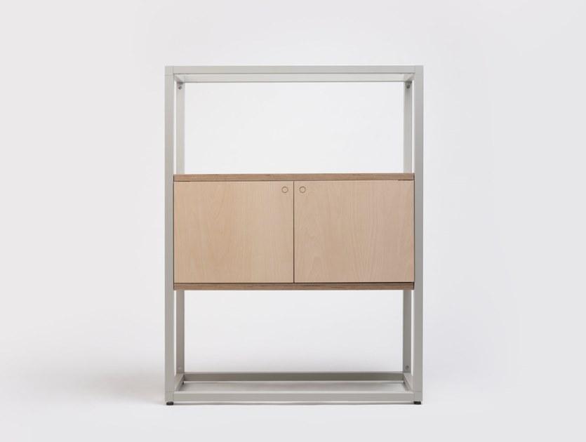 ONDARRETA Книжный шкаф открытый двусторонний с ящиками Dry sun-id-1459371 - Вид №5