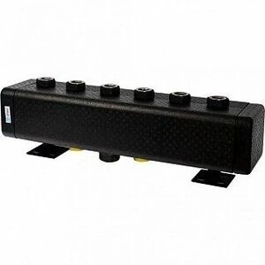 Распределительный коллектор STOUT на 3 контура DN32, в теплоизоляции