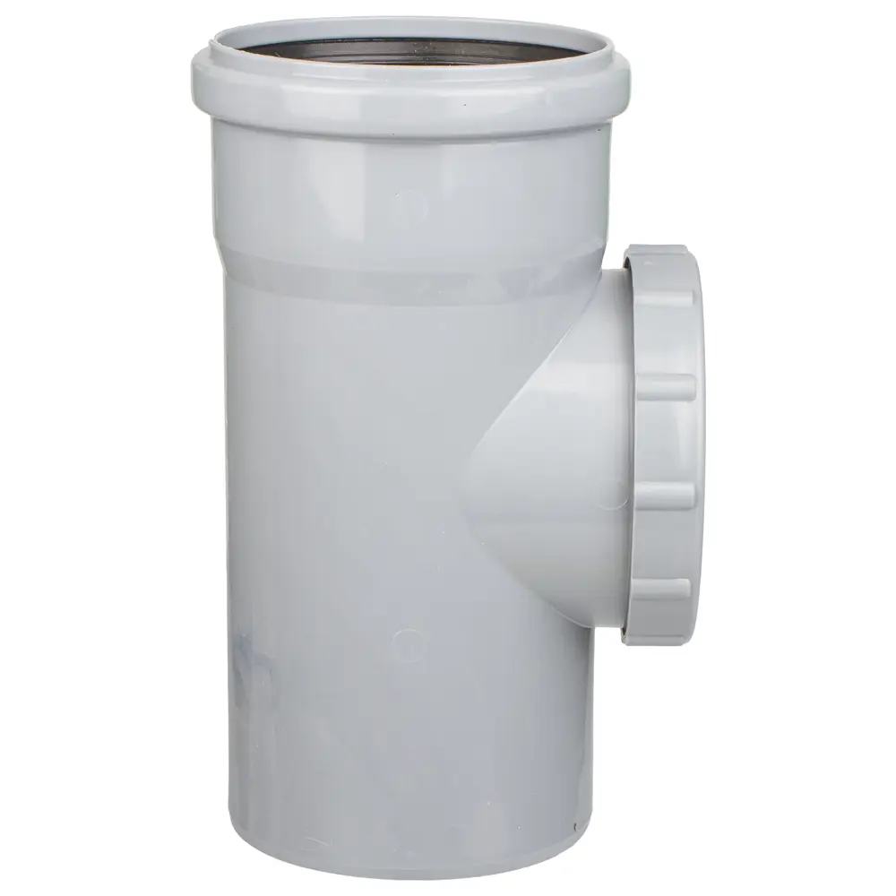 Ревизия для канализации ПОЛИТЭК 110 мм - надежное соединение труб 11012234 STLM-0001065 - Вид №1