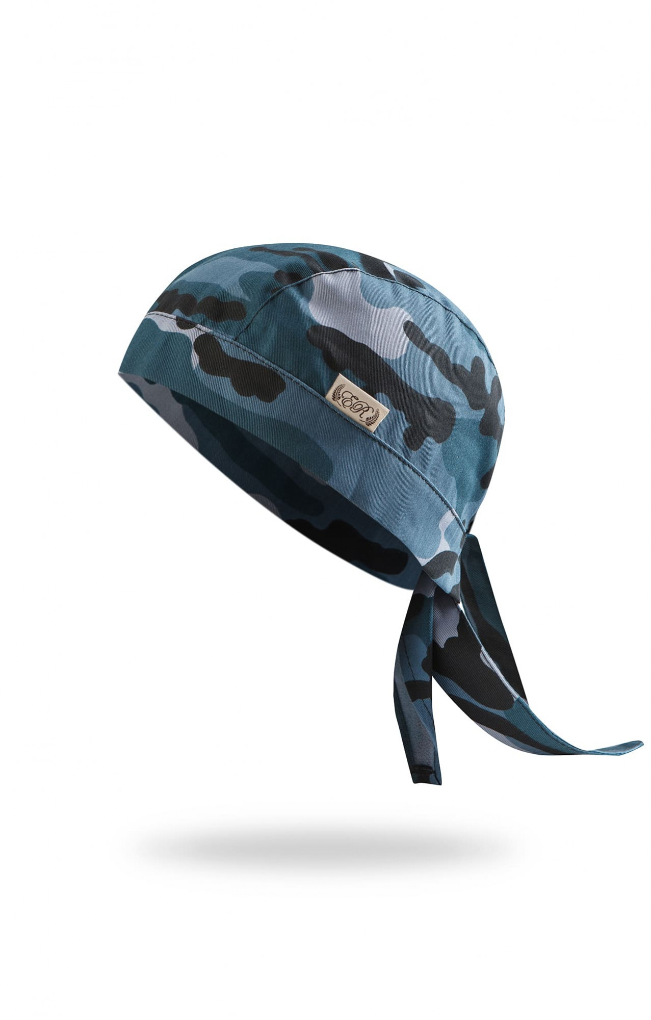 60562 Бандана  цвет camouflage grey El-Risto  Одежда для салонов красоты  размер 