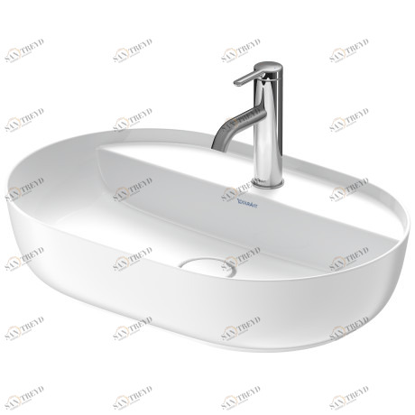 0380600000 Накладная раковина на столешницу  овальная Duravit Luv