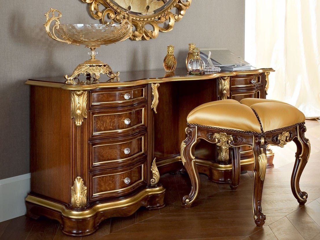 Деревянный туалетный столик Modenese Luxury Interiors Bella Vita ARCH-00115696