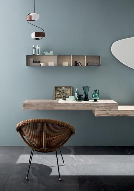 RAB Arredobagno Столешница для умывальника из массива дерева Soul wood 25 - Вид №1