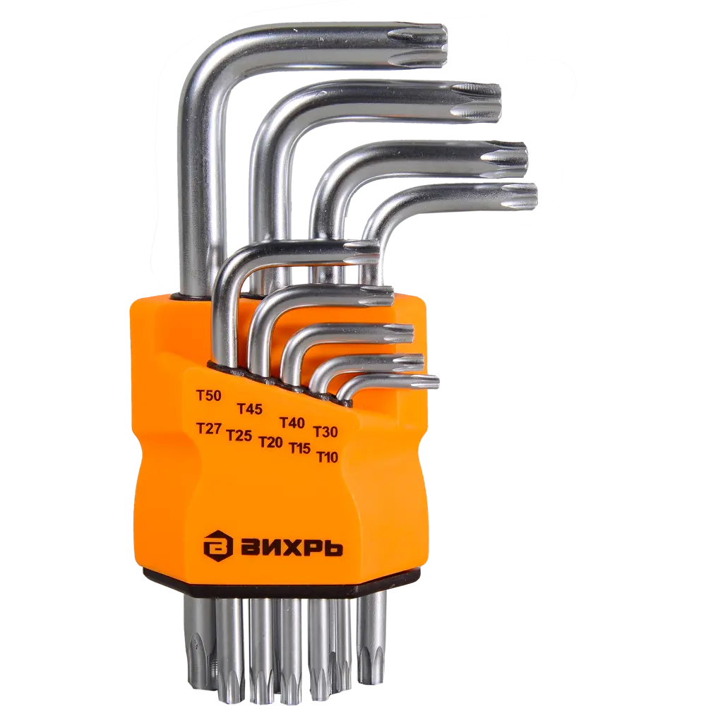 Набор имбусовых ключей Вихрь Torx 9 предметов 10-50 мм 87482343 STLM-1565474 - Вид №2