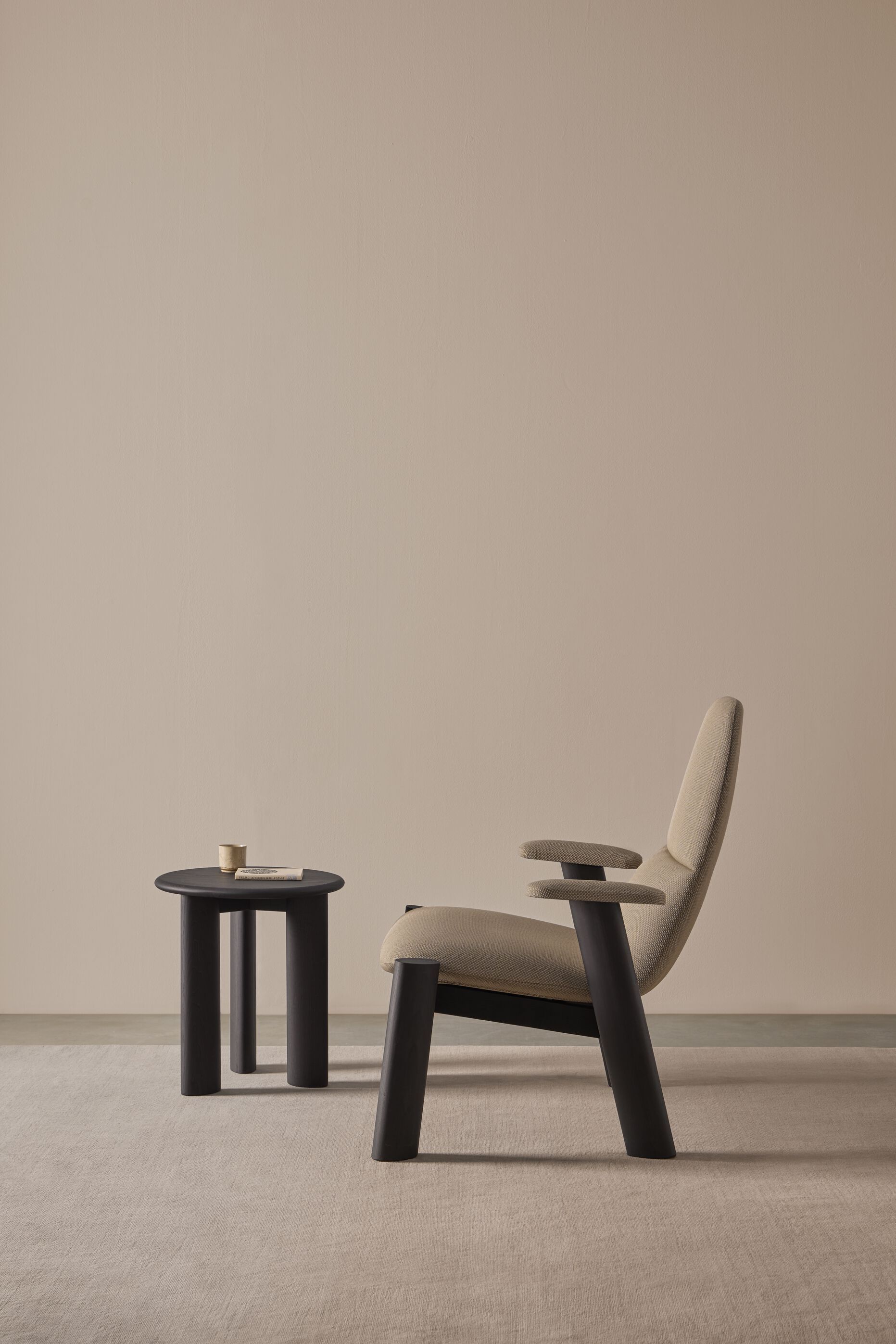 Круглый журнальный столик из ясеня Blasco&Vila Koko ARCH-00079471 - Вид №3