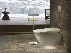 Керамический подвесной туалет биде с ручным душем