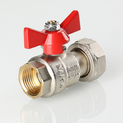 VT.241.N.0405 Кран шаровой с накидной гайкой Valtec 1/2" x 3/4"  - Вид №7