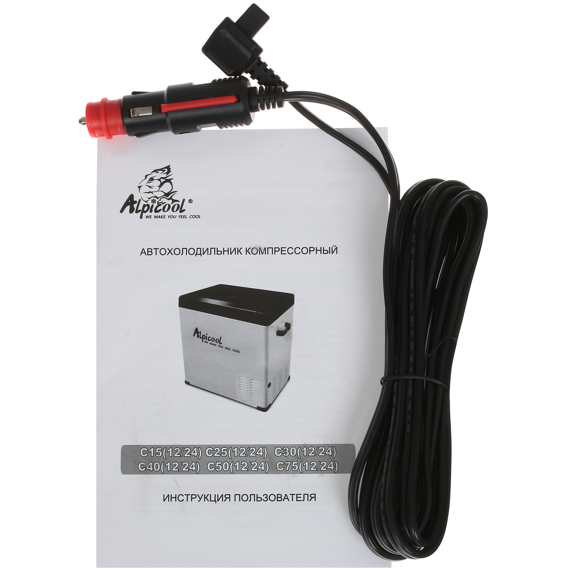 5426838 Холодильник автомобильный ALPICOOL C25 серый STDN-0140930 - Вид №9