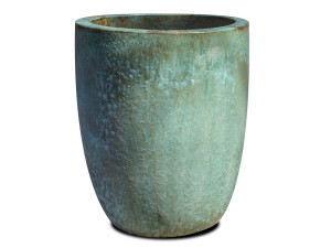 Садовый горшок ручной работы из терракоты