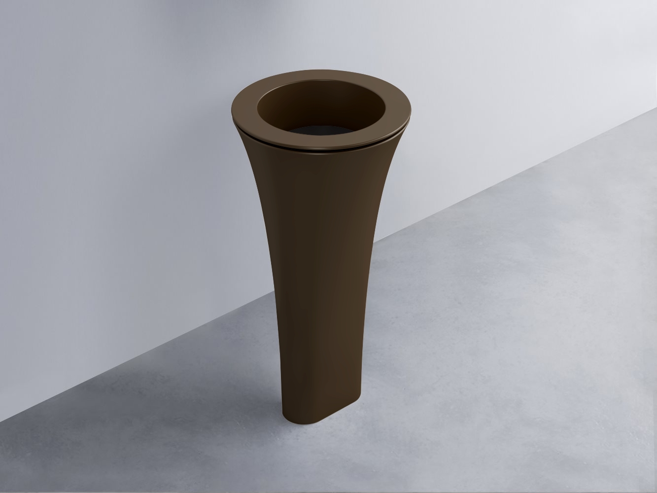 AMLA45-CA+AMPILT-LV+AMCOLT-CA Раковина Amedeo Tondo отдельностоящая cielo Enjoy + Amedeo Ceramica Cielo