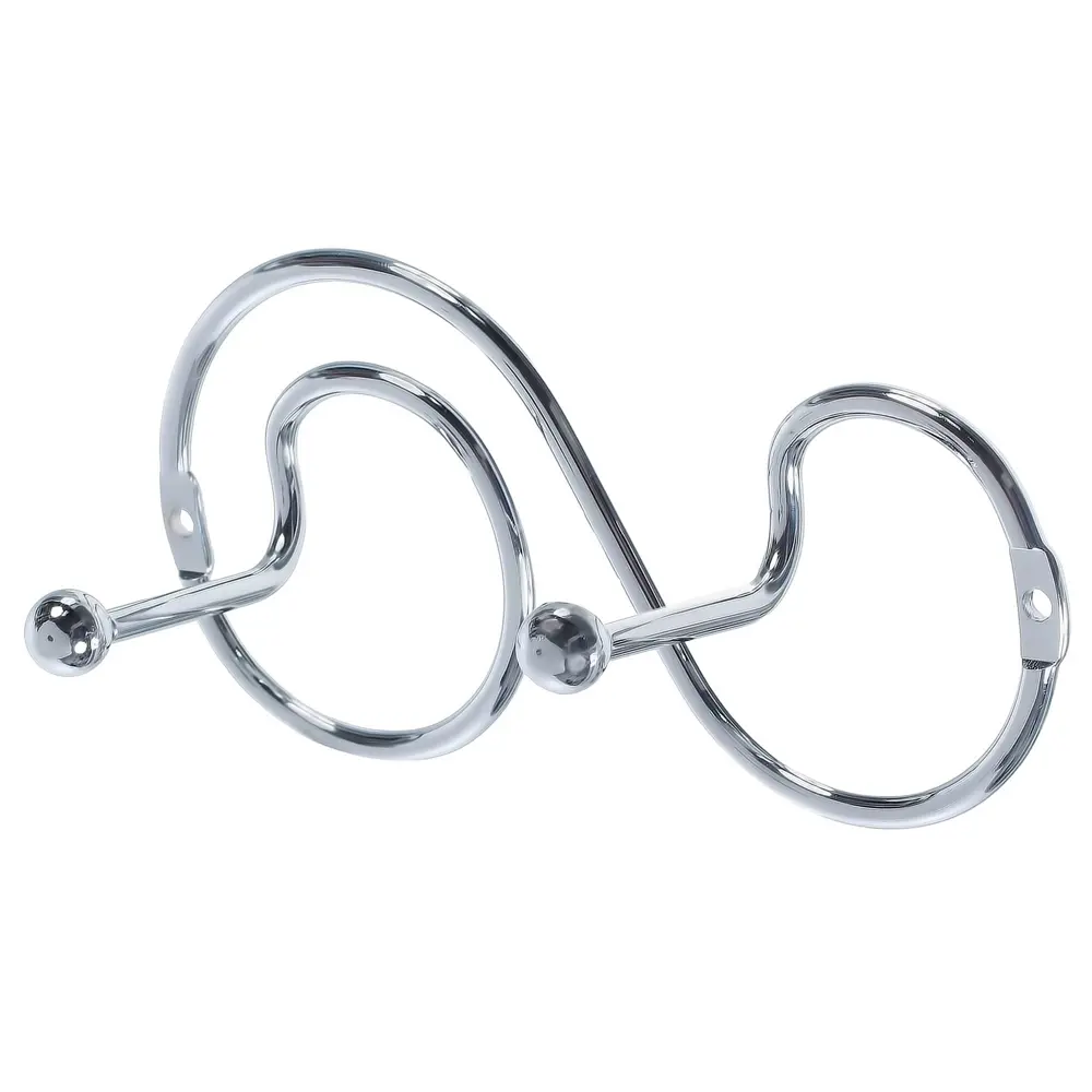 Планка «Нота» 2 крючка цвет хром Santreyd STLM-2209184