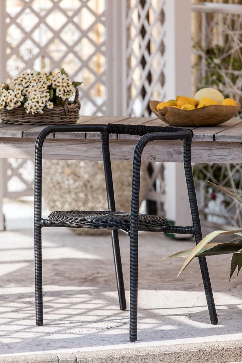 cbdesign Штабелируемый садовый стул с подлокотниками Zazie N342n1 - Вид №11