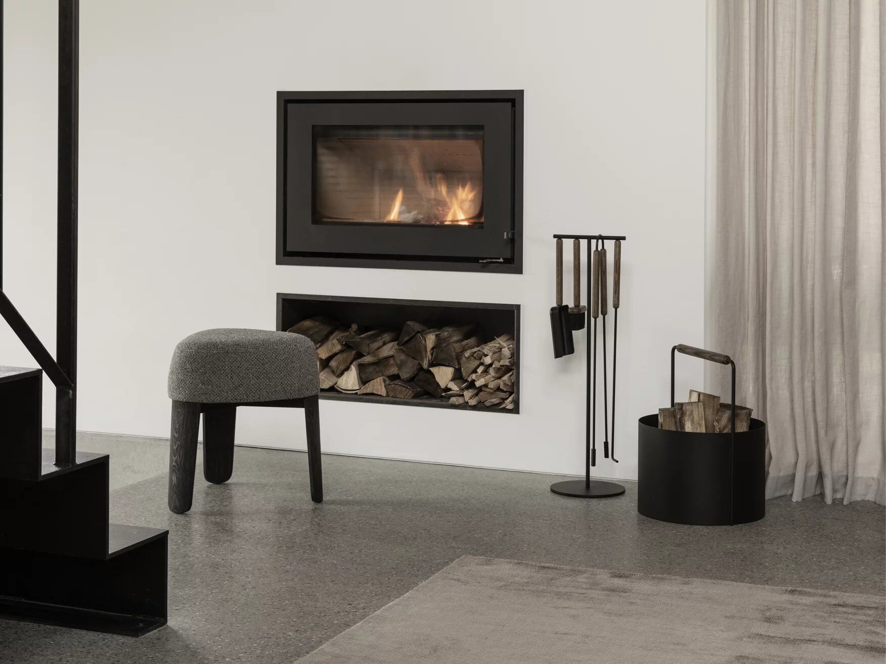 Прямоугольный однотонный коврик из вискозы blomus VISCA ARCH-00089436 - Вид №7