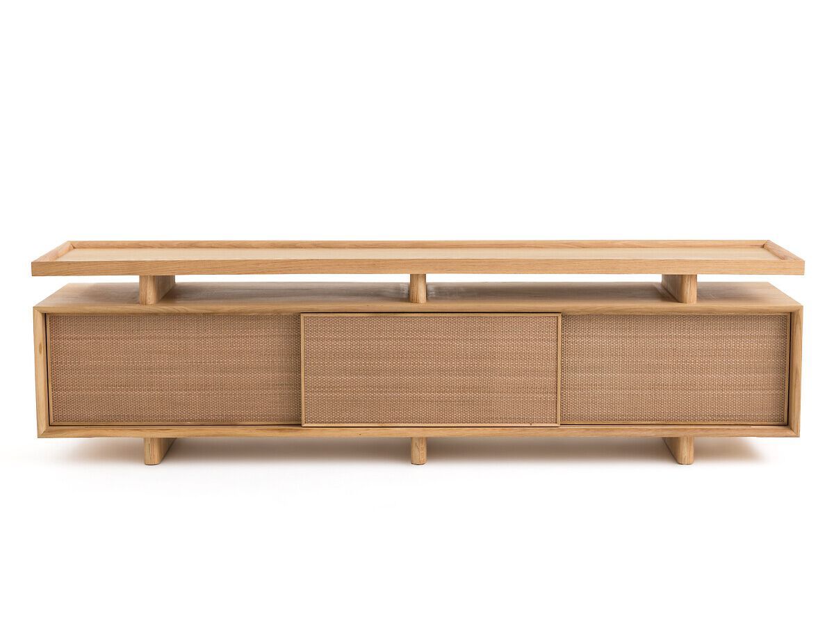 Деревянный шкаф для телевизора с раздвижными дверями AMPM Propono ARCH-00099231 - Вид №1