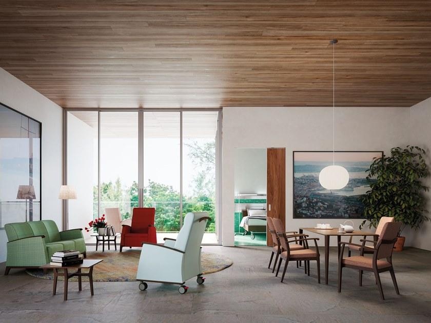 PIAVAL 3-х местный тканевый диван Mamy | health & care 57-103/1(n) - Вид №4