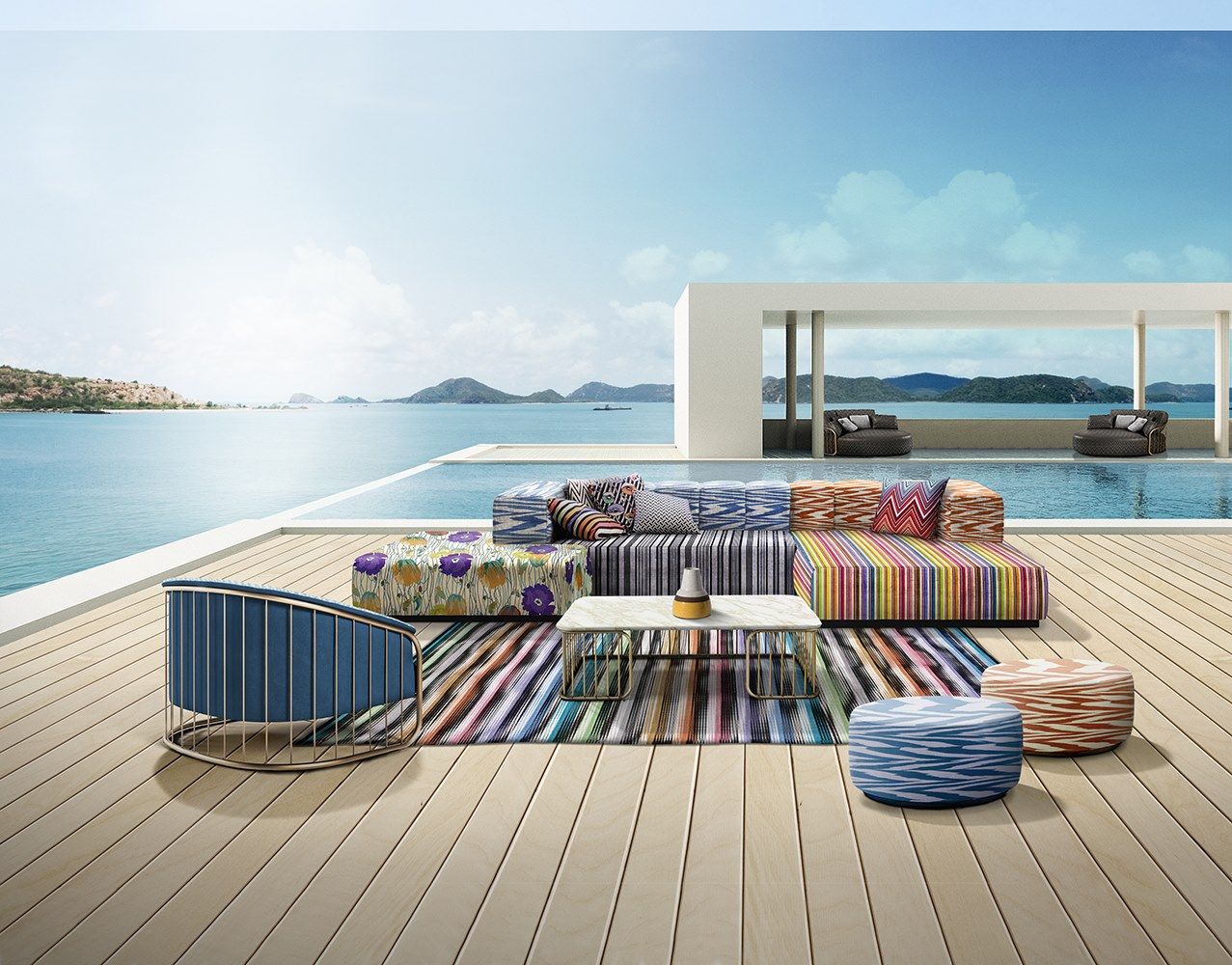 Прямоугольный мраморный журнальный столик Formitalia Чарльстон ARCH-00081896 - Вид №2