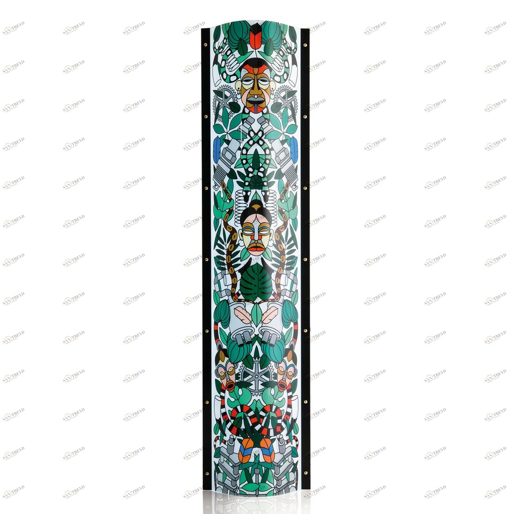 Торшер L'Afrique Extra Large Tube от Slamp TUB93PTU0004__AFQ SLAMP КОЛОННА, ЭЛИТНЫЕ 246464 Голубой;зеленый;разноцветный 