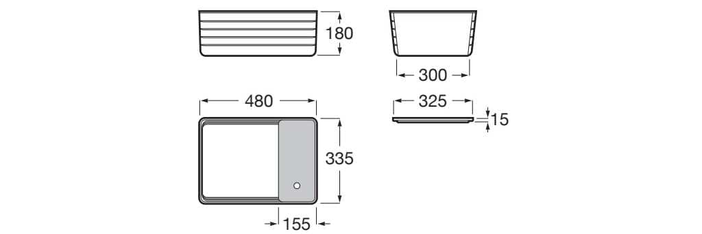 Войлочный контейнер Roca ARCH-00052765 - Вид №10