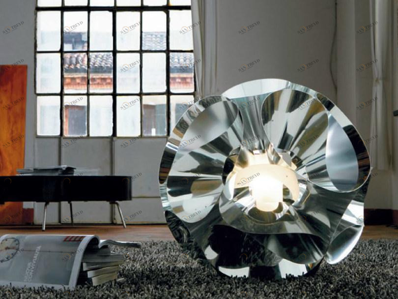 PANZERI Настольная лампа из алюминия Floral sun-id-1508818