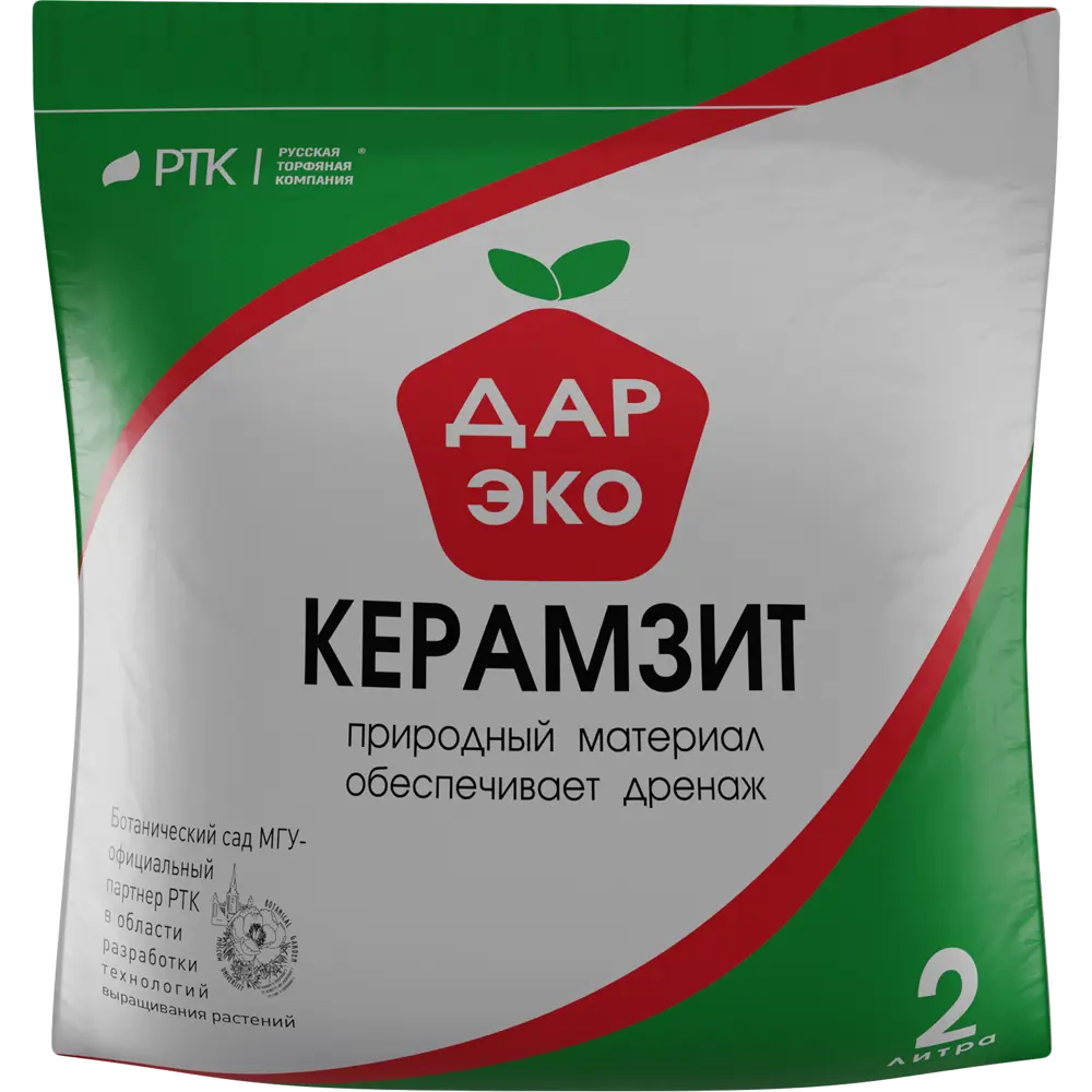 Керамзит фракция 10-20 ДарЭко 2 л Santreyd STLM-2195458