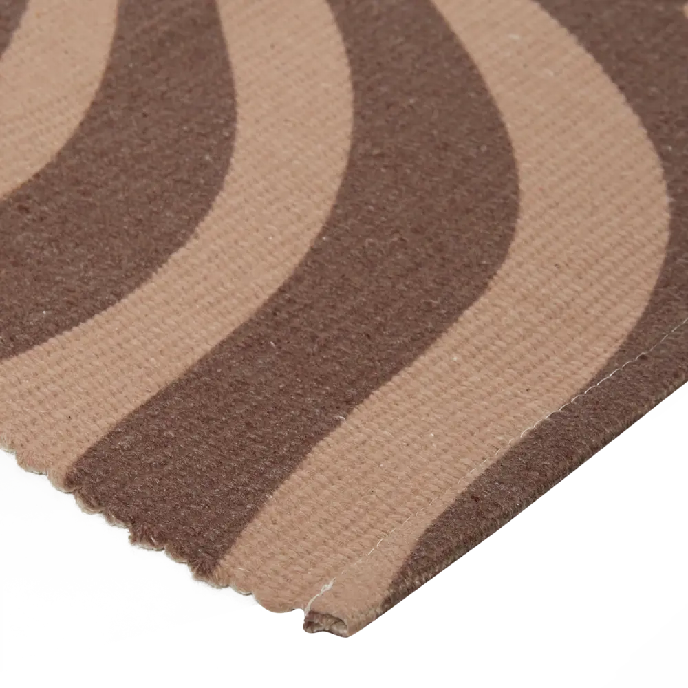 Коврик для ванной комнаты Animal 50х80 см бежевый/коричневый SWENSA STLM-2018585 - Вид №1