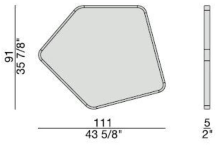 Porada Настенное зеркало в ореховой раме Iron sun-id-1464222 - Вид №2