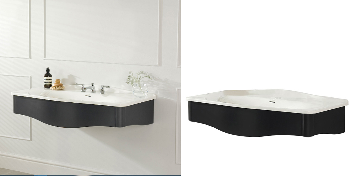 Тумба с раковиной Lavello 114 Volo LAVV-N-114-AN-IO Victoria + Albert LAVVN114ANIO - Вид №1