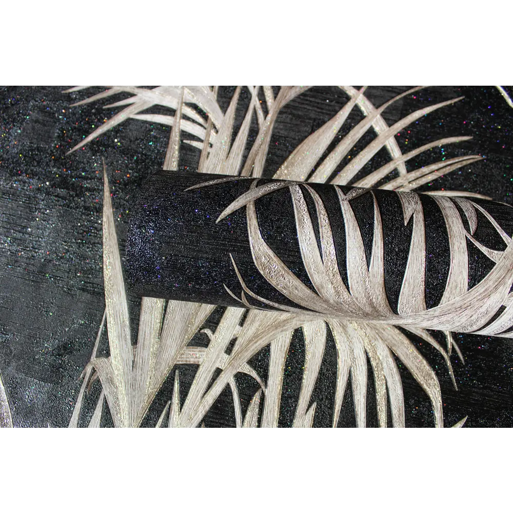 Обои флизелиновые Erismann Tanzania черные 1.06 м ЭР60491-06 STLM-2148590 - Вид №2