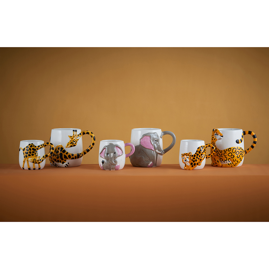 P_0059.078 Набор из 2 кружек cheetah, 405 мл и 195 мл Price&Kensington  - Вид №5