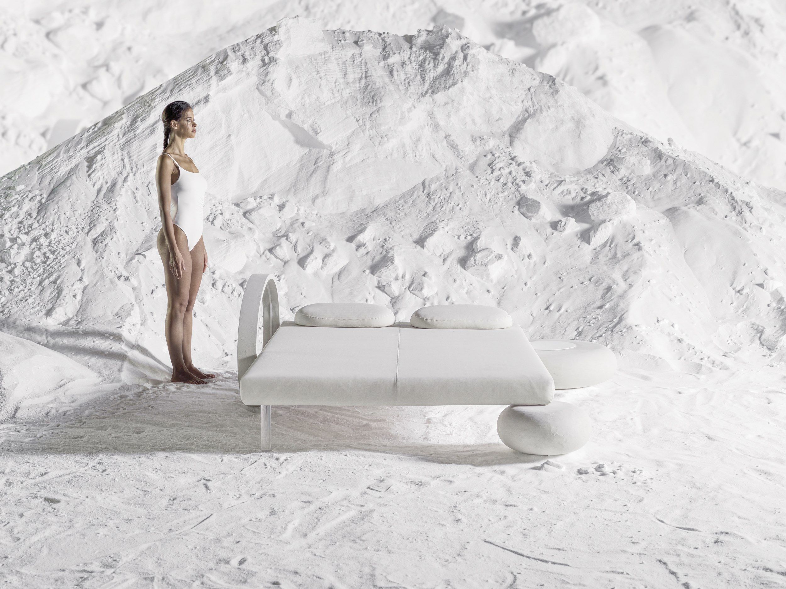 Фиксированная тканевая кровать с хромотерапией Varaschin WELLNESS THERAPY ARCH-00146778 - Вид №4