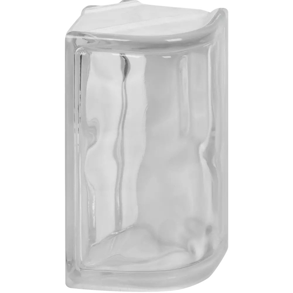 Стеклоблок Волна угловой круглый Santreyd STLM-2073508