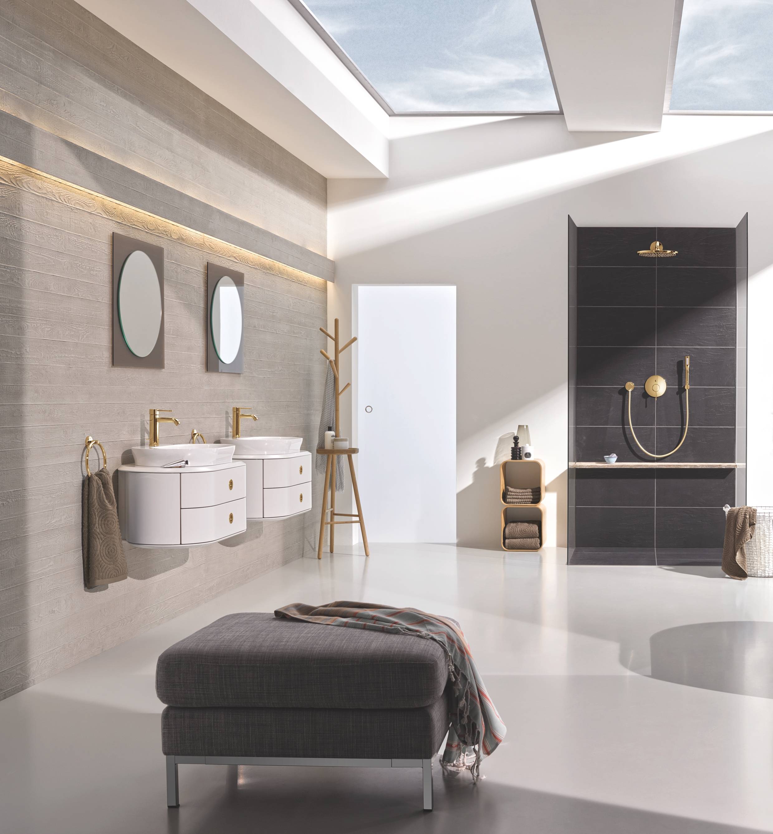 Кольцо для полотенца GROHE Essentials, холодный рассвет глянец (40365GL1) - Вид №3