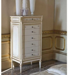 Arnaboldi Interiors Деревянный лакированный комод Louis xvi