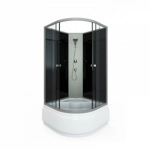 Душевая кабина Arcus S-02G (90х90) без крыши-высок. поддон, тонированное стекло S-02G