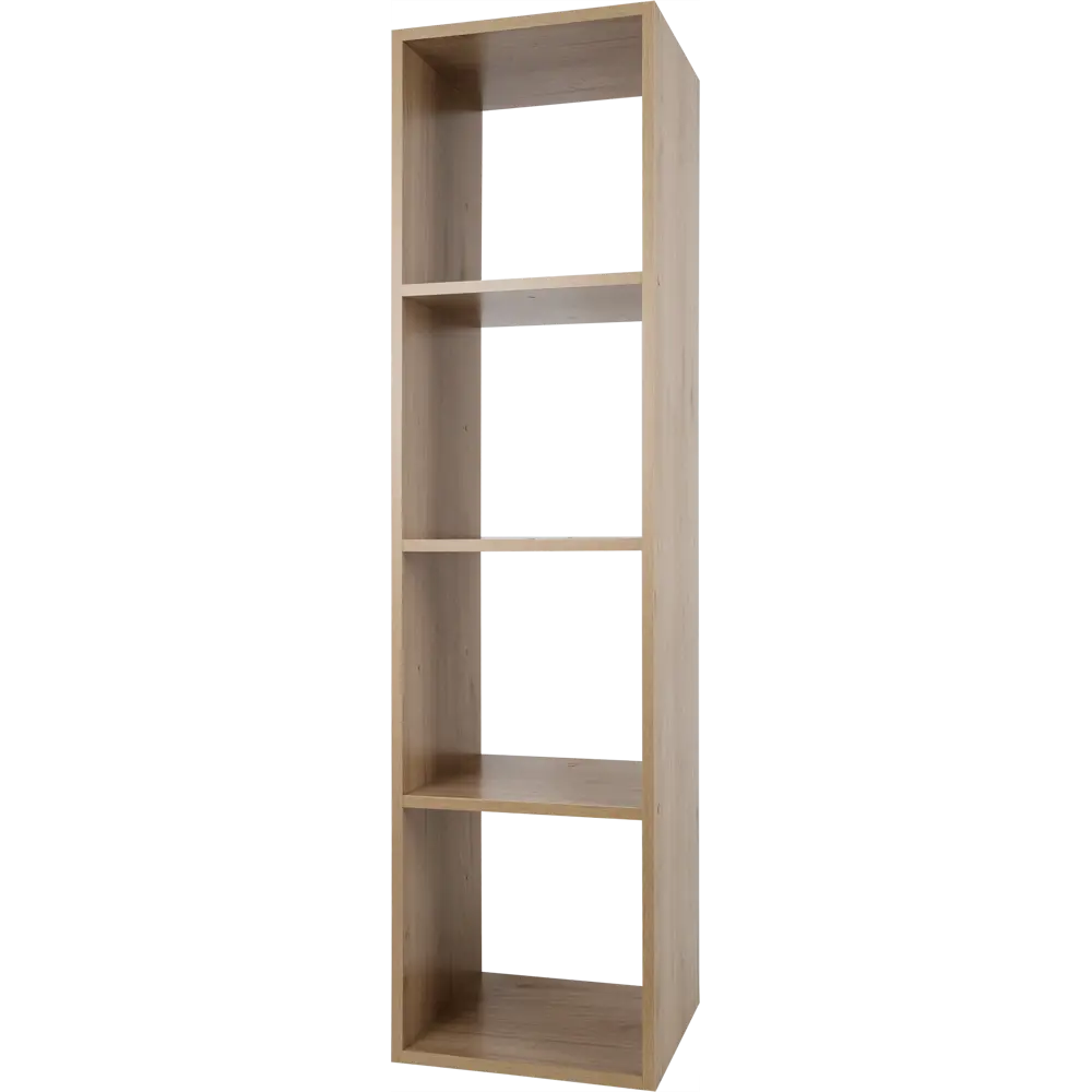 Стеллаж SPACEO KUB 4К, 36х139х31,7 см, цвет дуб STLM-2112320