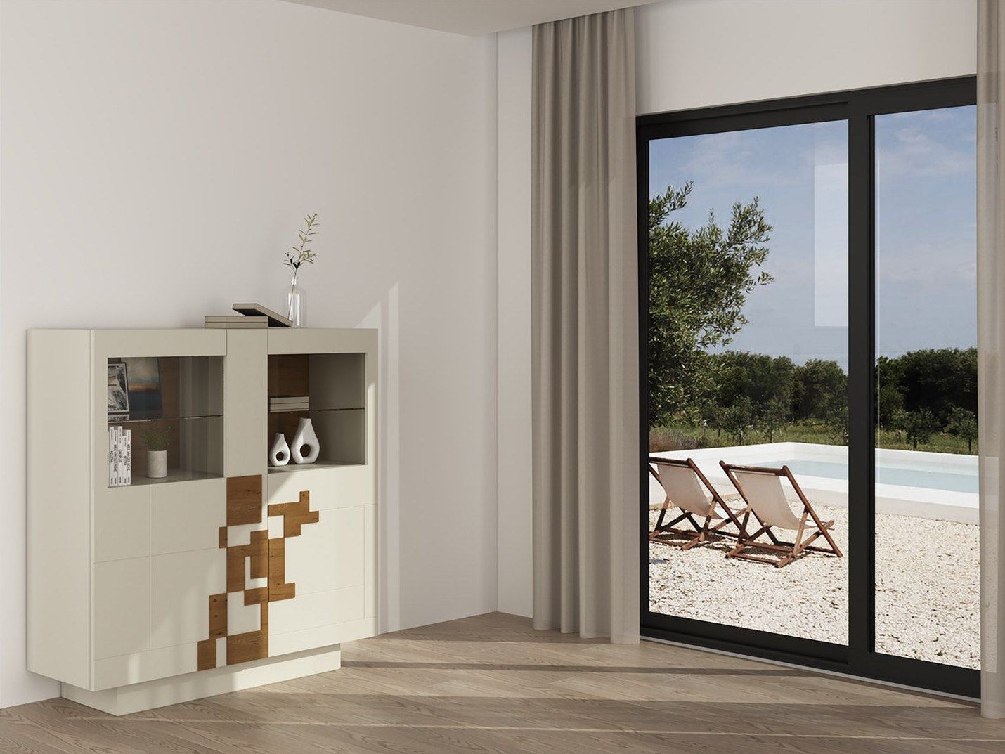 Шкаф с распашными дверцами animovel Уэмбли ARCH-00051340 - Вид №2