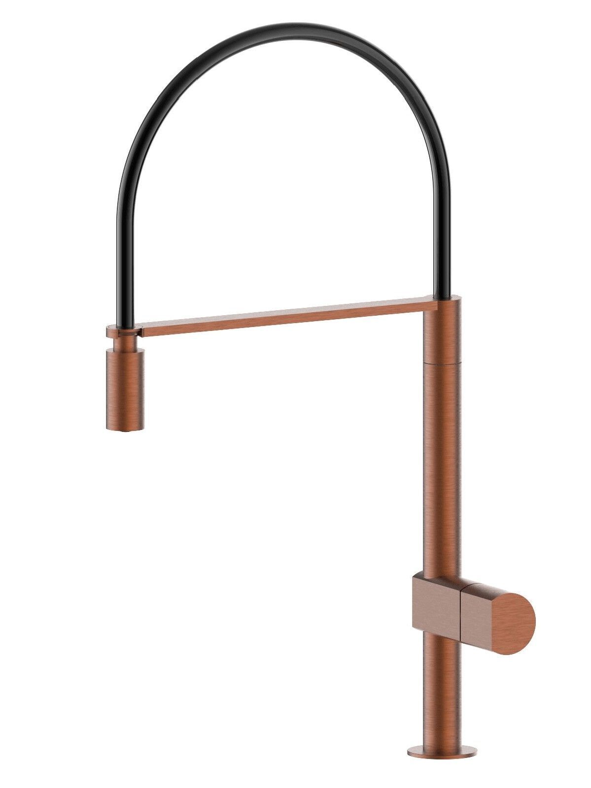 Однорычажный смеситель для кухни из нержавеющей стали Rubinetterie Frattini Borgia ARCH-00017004 - Вид №1